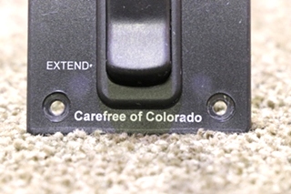 USED CAREFREE OF COLORADO RETRACT / EXTEND SWITCH PANEL RV/MOTORHOME PARTS FOR SALE