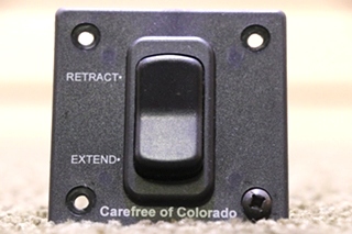 USED RV/MOTORHOME RETRACT / EXTEND CAREFREE OF COLORADO SWITCH PANEL FOR SALE