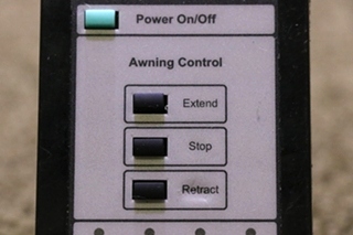 USED RV CAREFREE POWER / AWNING CONTROL / MOTION SENSOR CONTROL PANEL FOR SALE