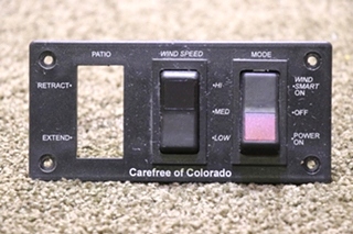 USED CAREFREE OF COLORADO SWITCH PANEL MOTORHOME PARTS FOR SALE