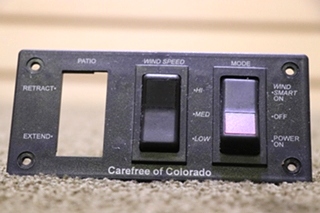 USED CAREFREE OF COLORADO SWITCH PANEL MOTORHOME PARTS FOR SALE