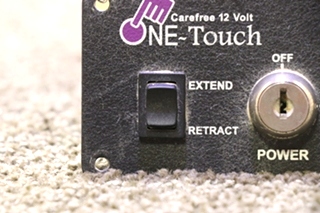 USED RV CAREFREE 12V ONE - TOUCH SWITCH PANEL FOR SALE