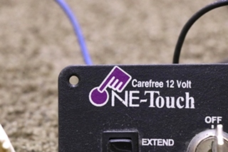 USED 12 VOLT CAREFREE ONE-TOUCH SWITCH PANEL RV PARTS FOR SALE