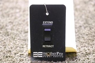 USED AE WEATHERPRO POWER AWNING EXTEND/RETRACT SWITCH PANEL RV/MOTORHOME PARTS FOR SALE