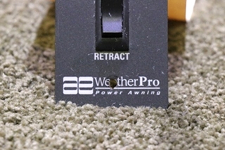 USED RV/MOTORHOME AE WEATHERPRO EXTEND / RETRACT SWITCH PANEL FOR SALE