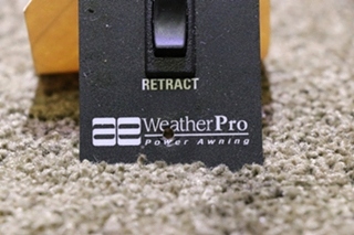 USED AE WEATHERPRO EXTEND / RETRACT AWNING SWITCH PANEL RV/MOTORHOME PARTS FOR SALE