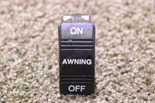 USED RV/MOTORHOME ON/OFF AWNING SWITCH V1D1 FOR SALE