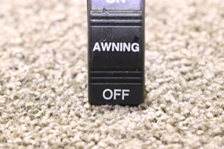 USED RV/MOTORHOME ON/OFF AWNING SWITCH V1D1 FOR SALE
