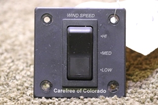 USED RV CAREFREE OF COLORADO WIND SPEED SWITCH PANEL FOR SALE