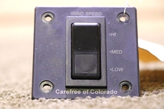 USED RV CAREFREE OF COLORADO WIND SPEED SWITCH PANEL FOR SALE