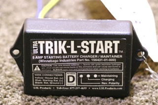 USED RV/MOTORHOME 156431-01-000 ULTRA TRIK-L-START BATTERY CHARGER / MAINTAINER FOR SALE