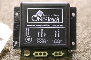 USED RV CAREFREE 12 VOLT ONE-TOUCH CONTROL MODULE 01-00386-200 FOR SALE