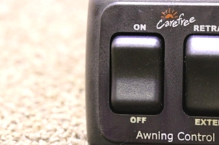 USED RV/MOTORHOME CAREFREE AWNING CONTROL SWITCH PANEL FOR SALE