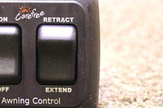 USED RV/MOTORHOME CAREFREE AWNING CONTROL SWITCH PANEL FOR SALE
