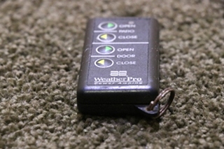 USED AE WEATHERPRO POWER AWNING REMOTE CONTROL RV PARTS FOR SALE