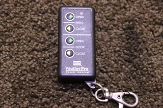 USED AE WEATHERPRO POWER AWNING REMOTE RV/MOTORHOME PARTS FOR SALE
