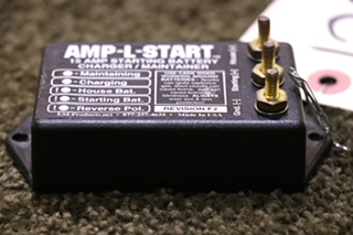 USED AMP-L-START 15 AMP BATTERY CHAGER / MAINTAINER MOTORHOME PARTS FOR SALE