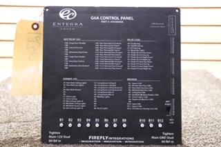 USED FIREFLY ENTEGRA G6A CONTROL PANEL 41010066A RV PARTS FOR SALE