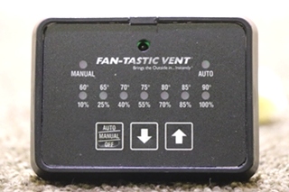 USED RV FAN-TASTIC VENT SWITCH PANEL FOR SALE