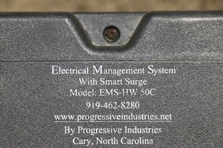 USED EMS-HW50C ELECTRICAL MANAGEMENT SYSTEM WITH SMART SURGE RV PARTS FOR SALE