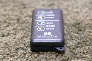 USED AE WEATHERPRO POWER AWNING REMOTE MOTORHOME PARTS FOR SALE