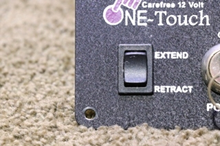USED CAREFREE 12 VOLT ONE TOUCH KEY & SWITCH PANEL MOTORHOME PARTS FOR SALE