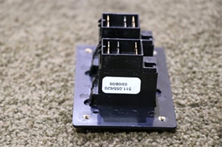 USED CAREFREE OF COLORADO DOUBLE SWITCH PANEL RV PARTS FOR SALE