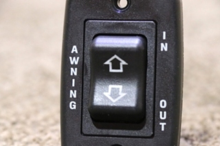USED MOTORHOME AWNING IN / OUT SWITCH PANEL FOR SALE