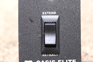 USED RV/MOTORHOME OASIS ELITE EXTEND / RETRACT SWITCH PANEL 3109689.004 FOR SALE