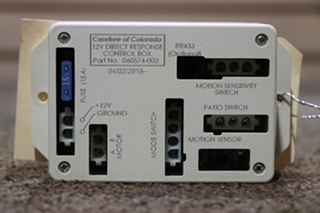 USED 060574-003 CAREFREE 12V DIRECT RESPONSE CONTROL BOX