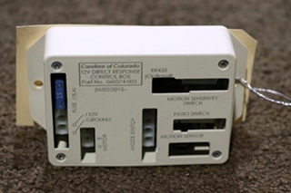 USED 060574-003 CAREFREE 12V DIRECT RESPONSE CONTROL BOX
