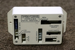 USED CAREFREE 12V DIRECT RESPONSE CONTROL BOX 060574-001