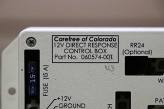 USED CAREFREE 12V DIRECT RESPONSE CONTROL BOX 060574-001