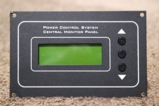 USED 00-10019-000 POWER CONTROL SYSTEM CENTRAL MONITOR PANEL