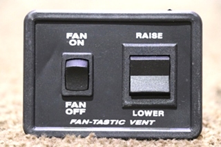 USED FAN-TASTIC VENT SWITCH PANEL