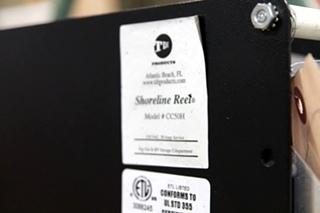 USED TDI PRODUCTS SHORELINE RV CORD REEL MODEL: CC50H. 