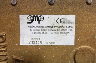 USED GLENDINNING CM-7 RV BARREL CABLE REEL P/N: 713425
